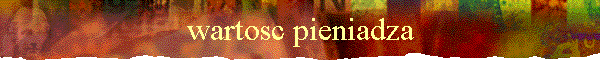 wartosc pieniadza